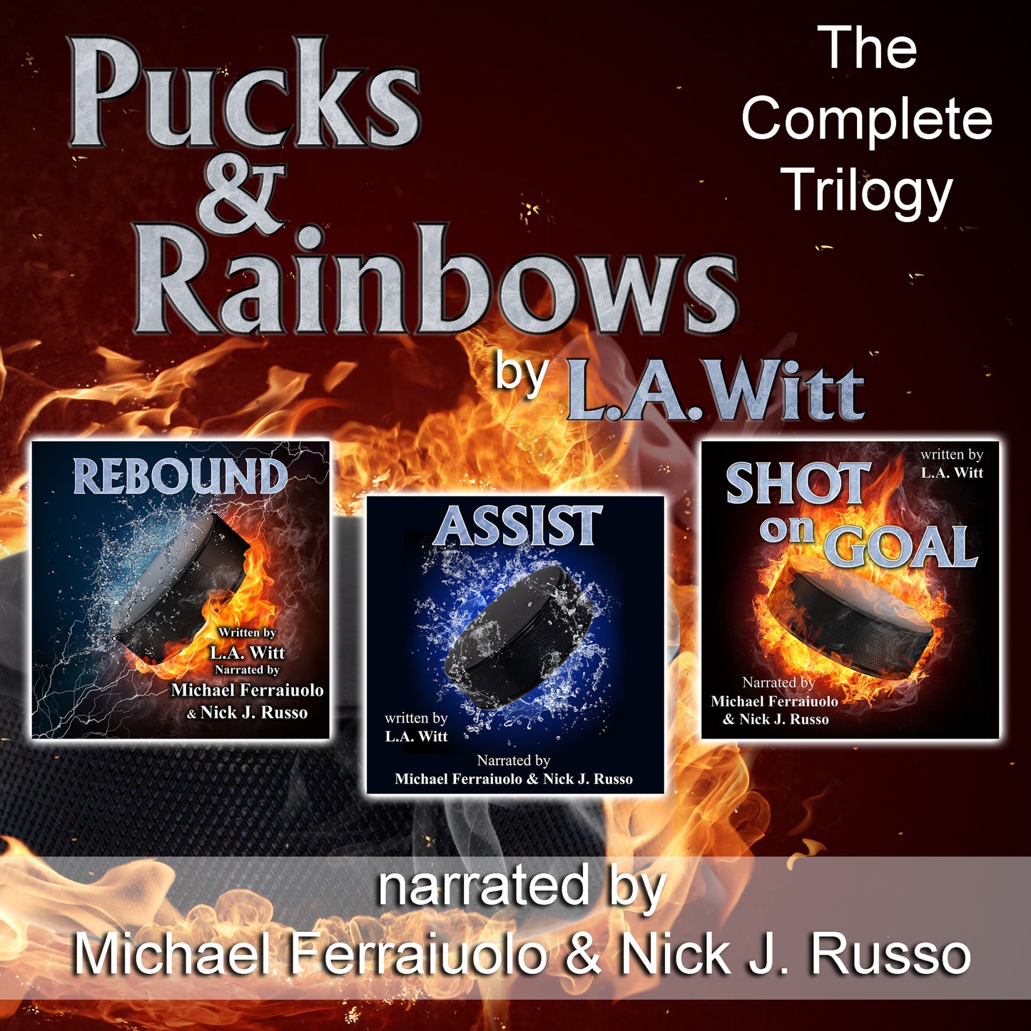 AUDIOBOOK BUNDLE: Pucks & Rainbows